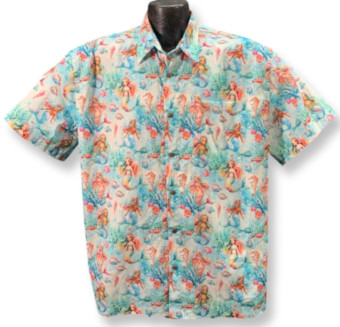 Underwater Mermaids Hawaiian Shirt
